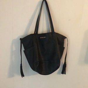 Michael Kors small tote bag with tassels black